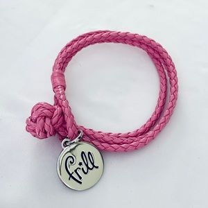 Vera Bradley Leather Bracelet with FRILL